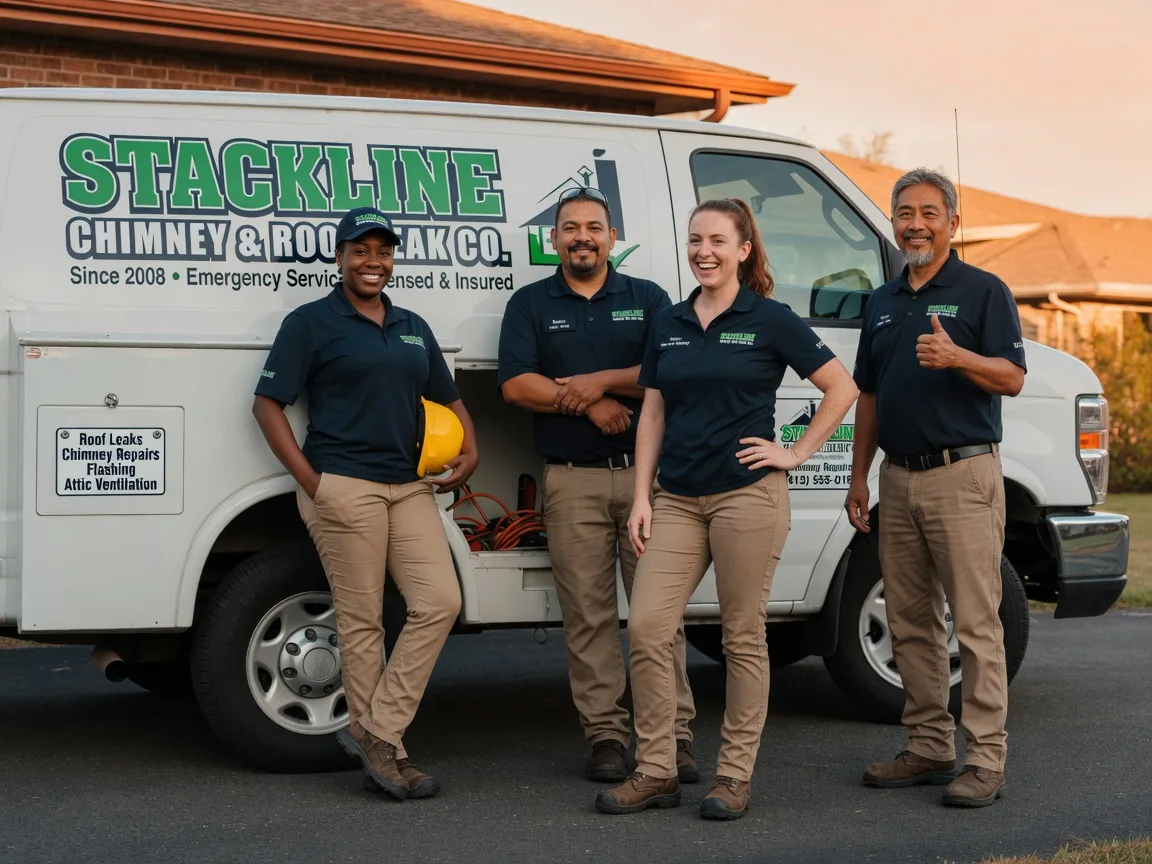 Chimney flashing repair company in Mount Pleasant, TN